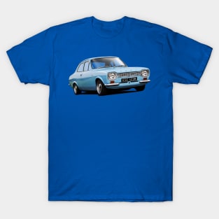 Mk 1 Ford Escort in blue T-Shirt